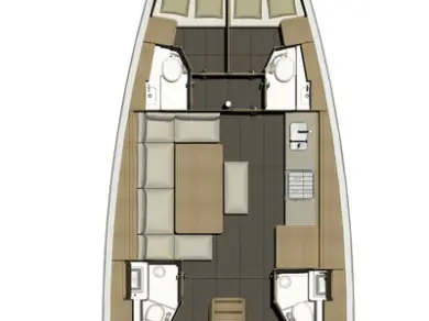 Segelboot mieten in Trogir - Dufour Dufour 460 Grand Large