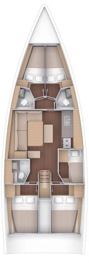 Segelboot mieten in Trogir - Dufour Dufour 470