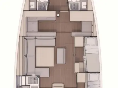 Boot mieten Sukošan günstig Dufour 530