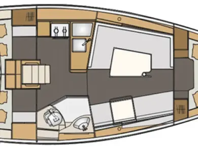 Segelboot mieten in Punat - Elan Impression 35