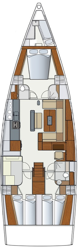 Bootsverleih Hanse Hanse 575 Trogir Samboat