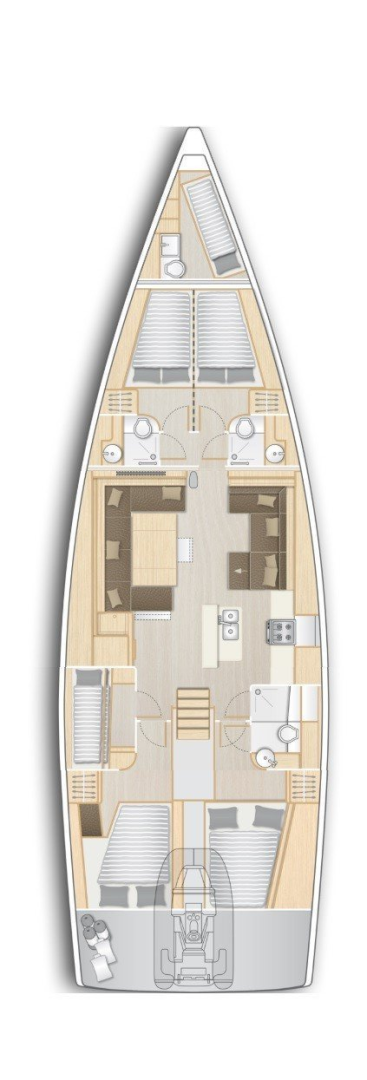 Segelboot mit oder ohne Skipper Hanse mieten in Trogir