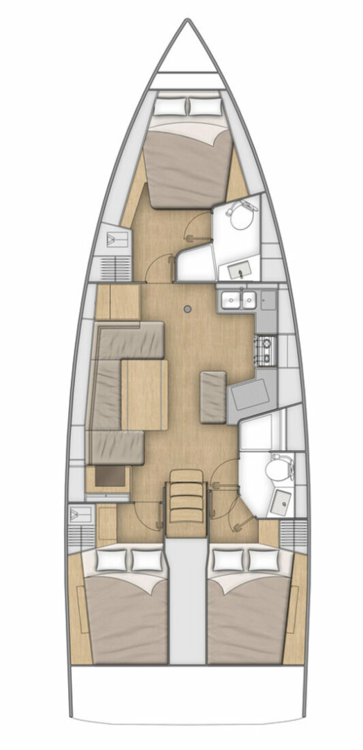 Bootsverleih Bénéteau Oceanis 40.1 Pomer Samboat