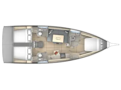 Segelboot mieten in Pálairos - Dufour Dufour 41