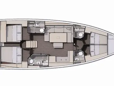 Vermietung Segelboot Dufour mit Führerschein