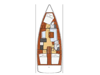 Vermietung Segelboot Bénéteau mit Führerschein