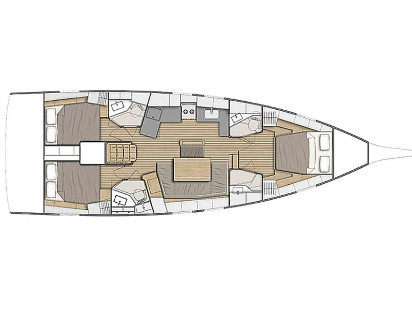 Ein Bénéteau Oceanis 46.1 mieten in Álimos