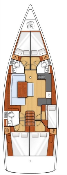 Bénéteau Oceanis 48 mieten Lefkáda