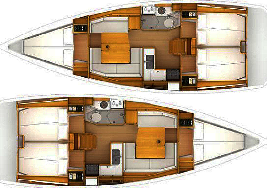 Jeanneau Sun Odyssey 389 mieten Gouviá