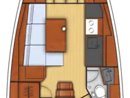 YachtCharter in Fethiye - Bénéteau Oceanis 38 auf SamBoat