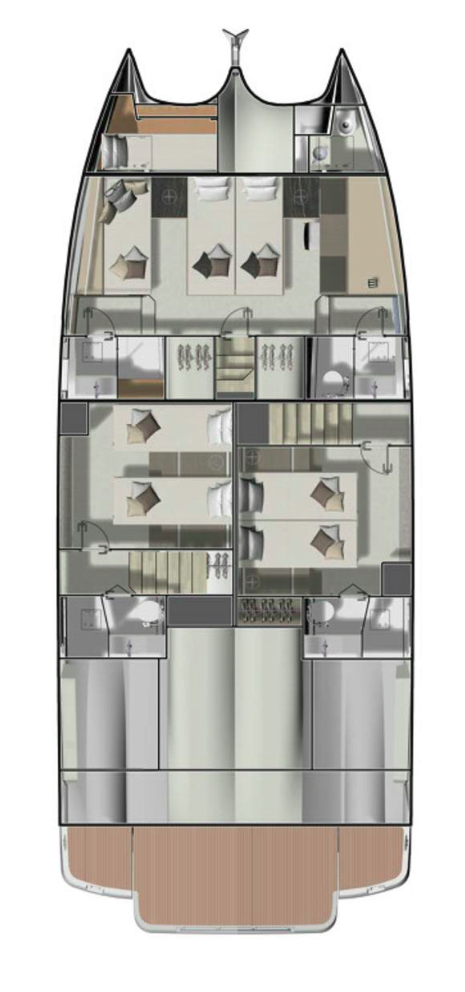 Bootsverleih Prestige Yachts Prestige M48 - 3 + 1 cab. Split Samboat