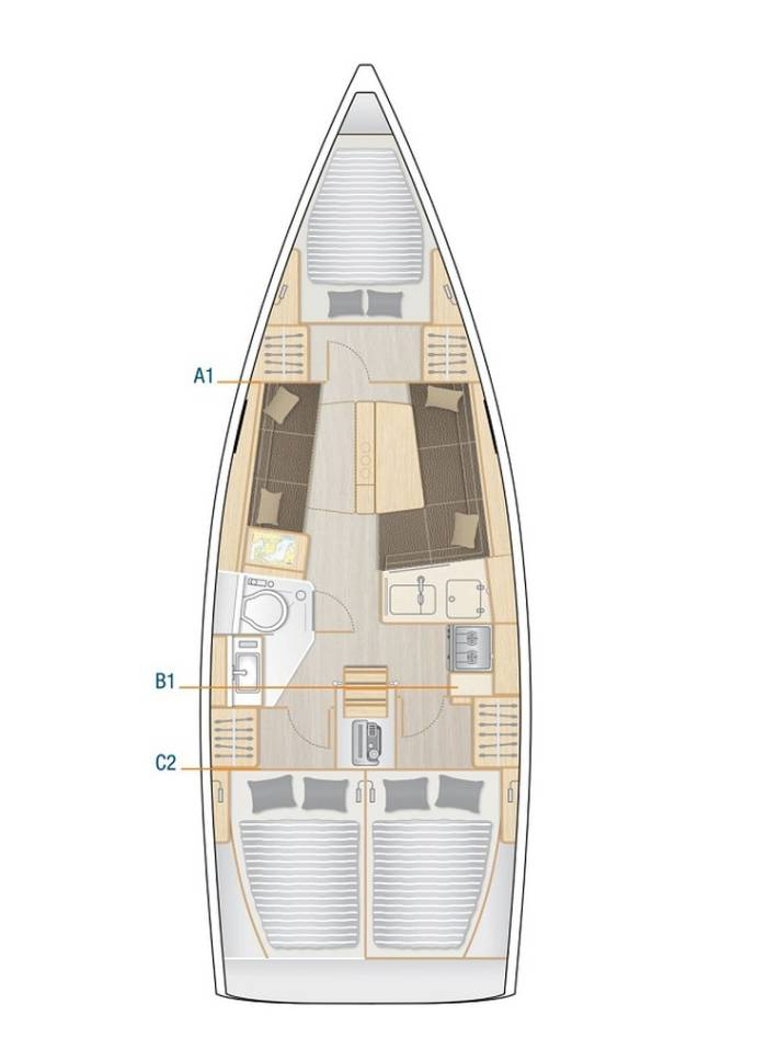 Bootsverleih Hanse Hanse 348 Pula Samboat