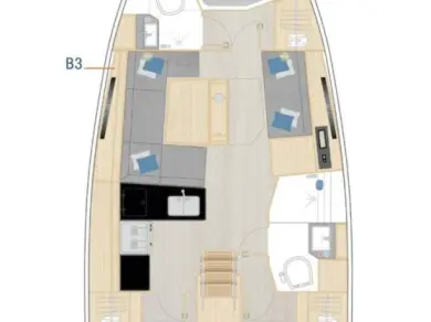 Vermietung Segelboot Hanse mit Führerschein