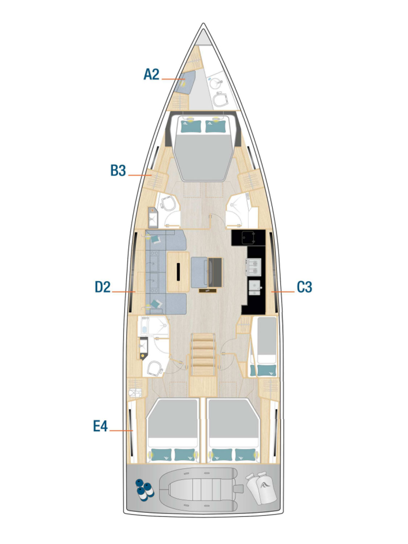 Segelboot mieten in Seget Donji zum besten Preis