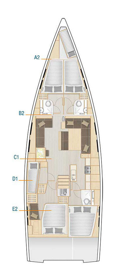 Segelboot mieten in Sukošan zum besten Preis