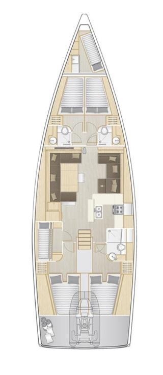 Bootsverleih Hanse Hanse 588 Seget Donji Samboat