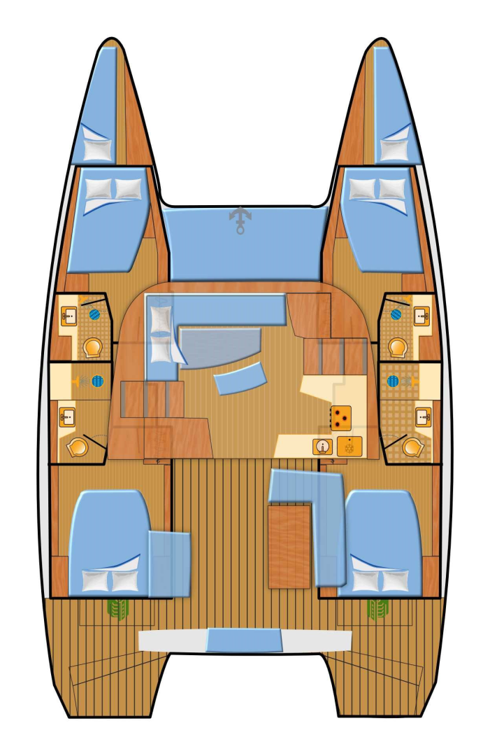 Katamaran mit oder ohne Skipper Lagoon mieten in Can Pastilla