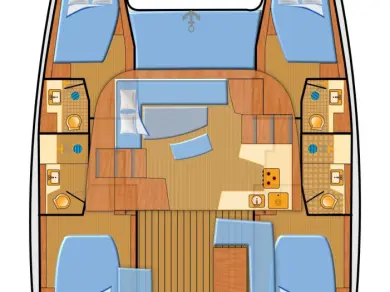 Katamaran mit oder ohne Skipper Lagoon mieten in Can Pastilla