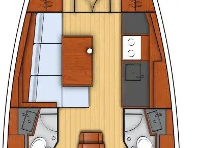 Boot mieten Sukošan günstig Oceanis 38.1