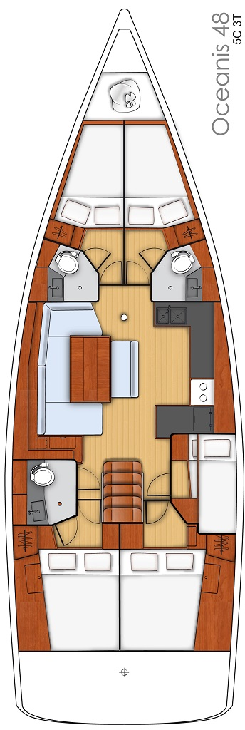 Bootsverleih Bénéteau Oceanis 48 Sukošan Samboat