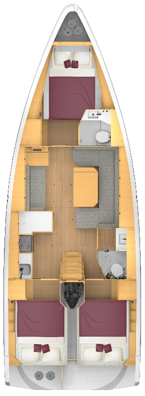 Segelboot mieten in Fethiye - Bavaria Bavaria C42