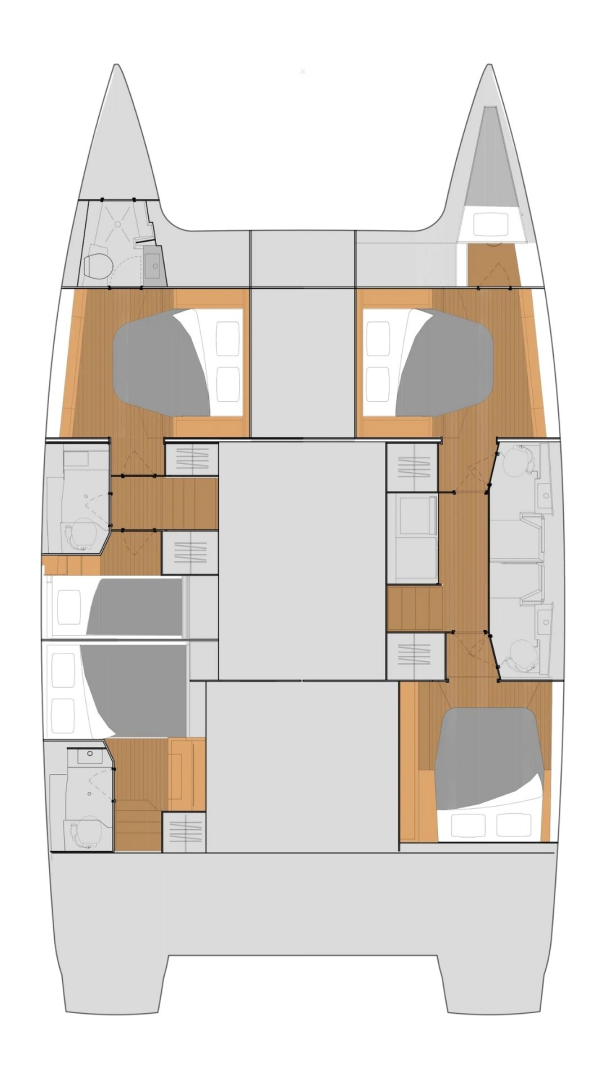YachtCharter in Fethiye - Fountaine Pajot Tanna 47 auf SamBoat
