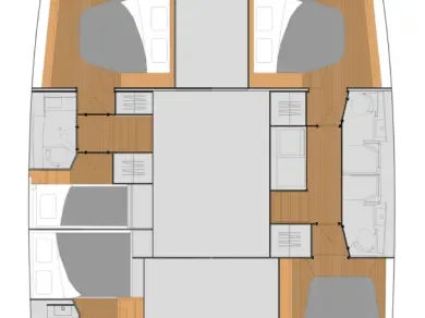 YachtCharter in Fethiye - Fountaine Pajot Tanna 47 auf SamBoat