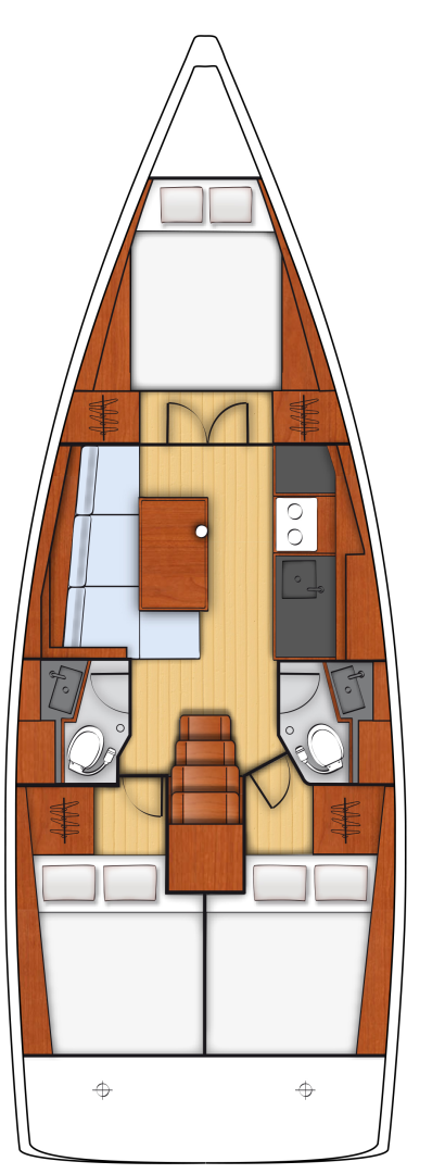 Boot mieten Fethiye günstig Oceanis 38.1