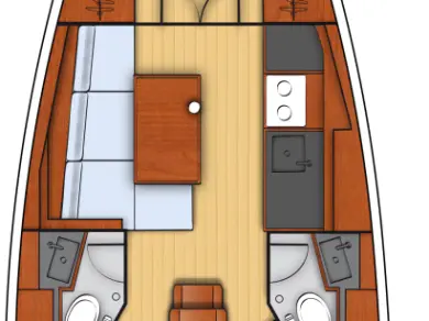 Boot mieten Fethiye günstig Oceanis 38.1
