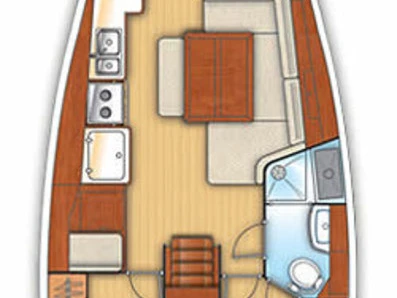 Segelboot mieten in Deme of Volos - Bénéteau Oceanis 40