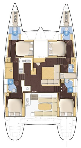 Boot mieten Álimos günstig Lagoon 500