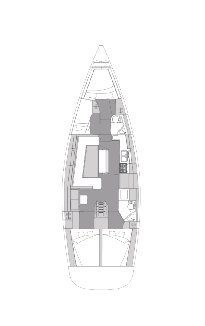 Segelboot mieten in Pirovac - Elan Impression 45.1