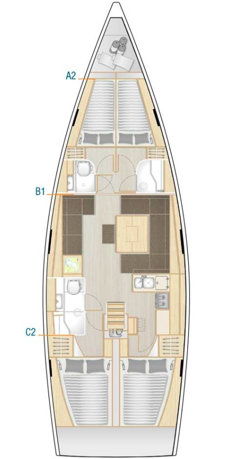 Bootsverleih Hanse Hanse 458 Šibenik Samboat