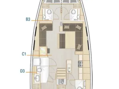 Hanse Hanse 548 mieten Seget Donji