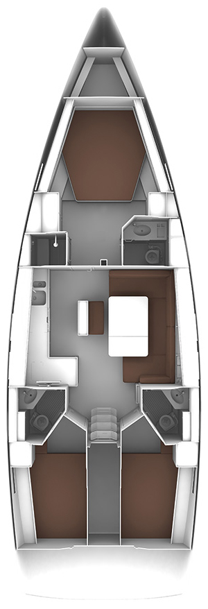 Segelboot mieten in Fethiye - Bavaria Cruiser 46