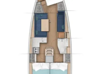 YachtCharter in Pirovac - Jeanneau Sun Odyssey 380 auf SamBoat