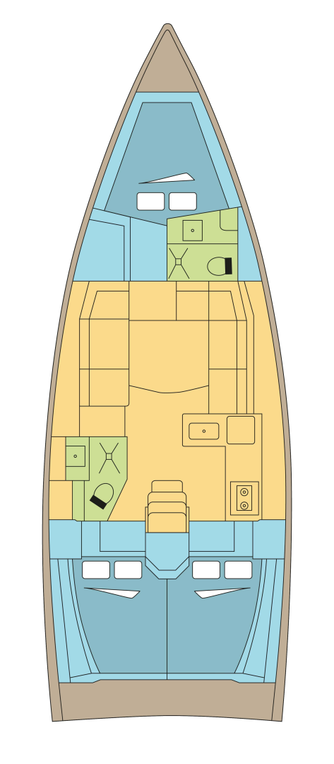 Bootsverleih Dufour Dufour 390 GL Gouviá Samboat