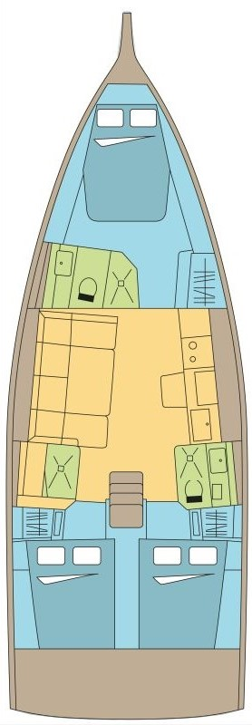 Segelboot mieten in Furnari - Dufour Dufour 41