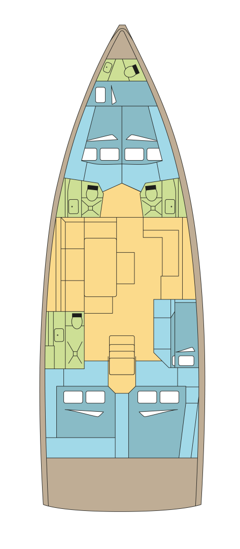 Segelboot mieten in Bas du Fort - Dufour Dufour 470
