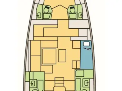 Boot mieten Pozzuoli günstig Dufour 530