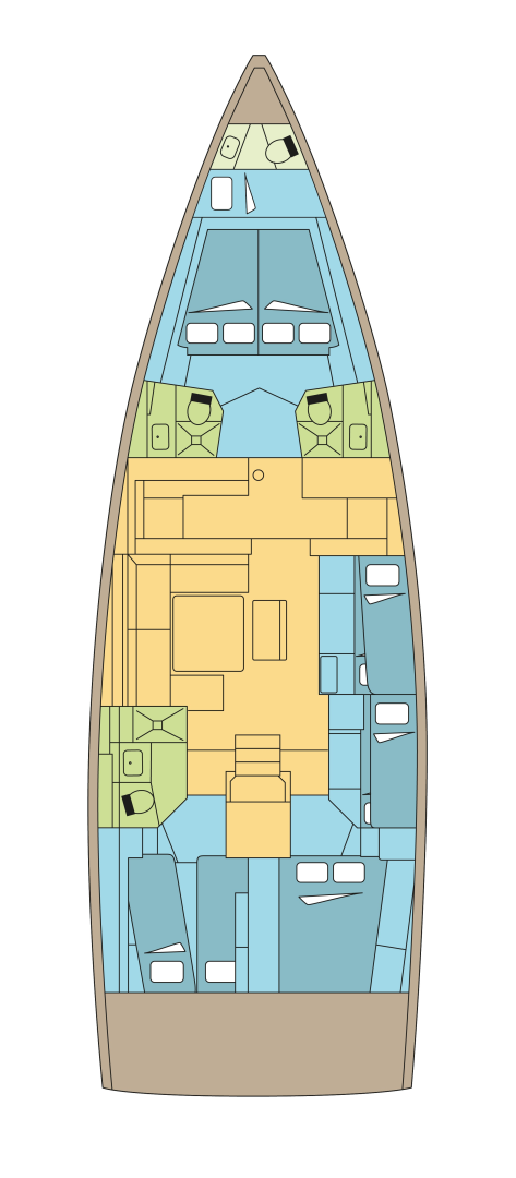 Vermietung Segelboot Dufour mit Führerschein