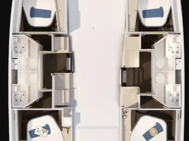 Vermietung Katamaran Fountaine Pajot mit Führerschein