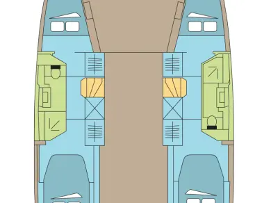 Katamaran mit oder ohne Skipper Fountaine Pajot mieten in Parham Town