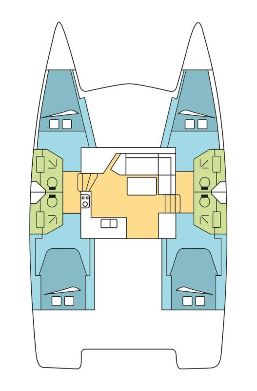 Ein Fountaine Pajot Isla 40 mieten in Lefkáda
