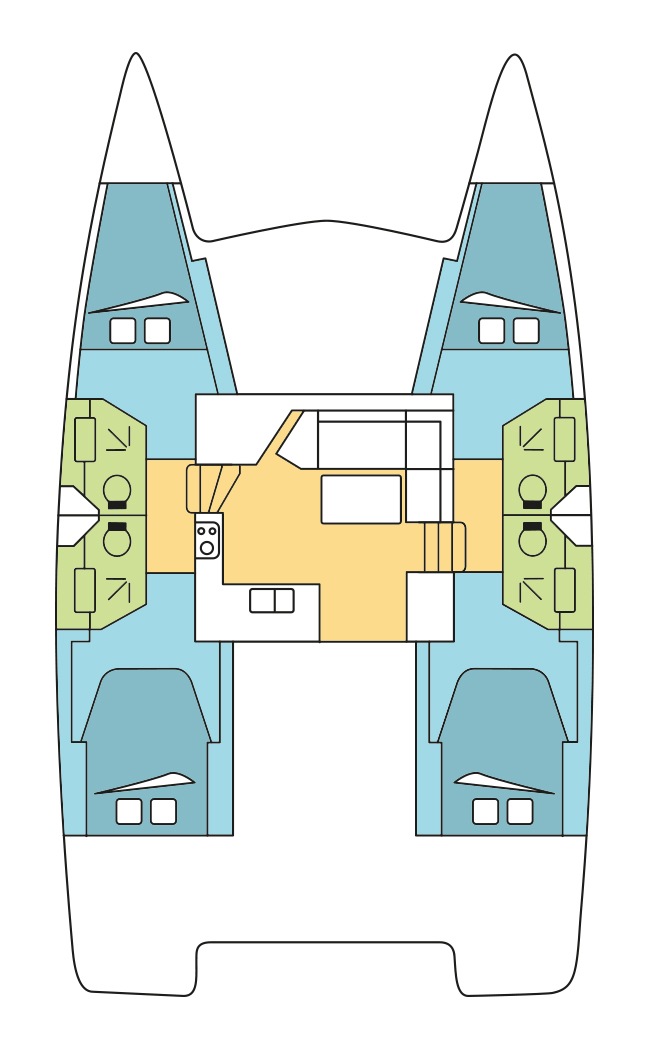 Katamaran mieten in Zaton - Fountaine Pajot Lucia 40