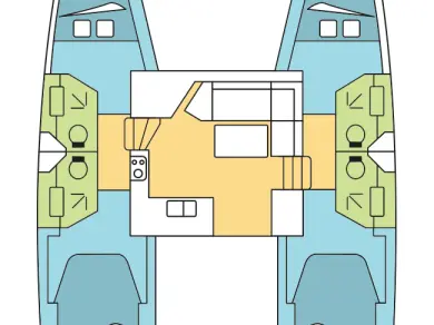 Katamaran mieten in Zaton - Fountaine Pajot Lucia 40