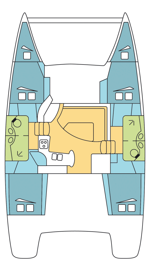 Bootsverleih Fountaine Pajot Lipari 41 Airlie Beach Samboat