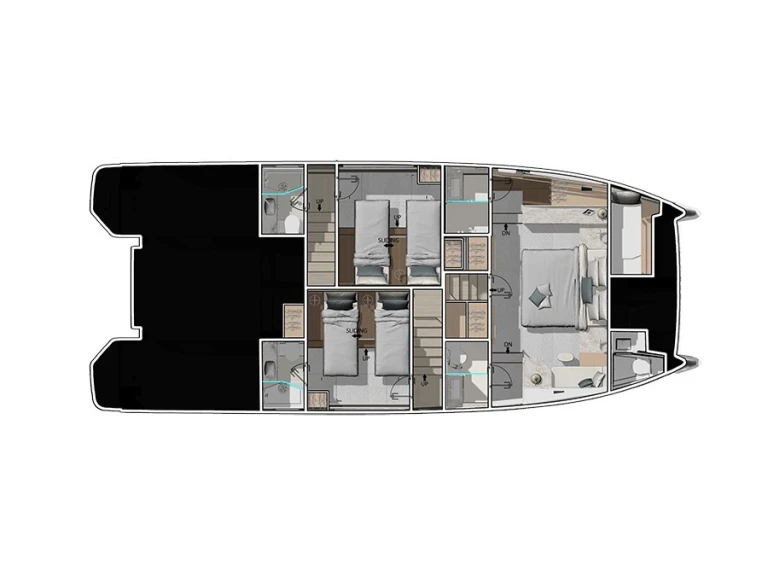 Vermietung Motorboot Prestige mit Führerschein