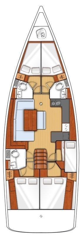 YachtCharter in Gouviá - Bénéteau Oceanis 48 auf SamBoat