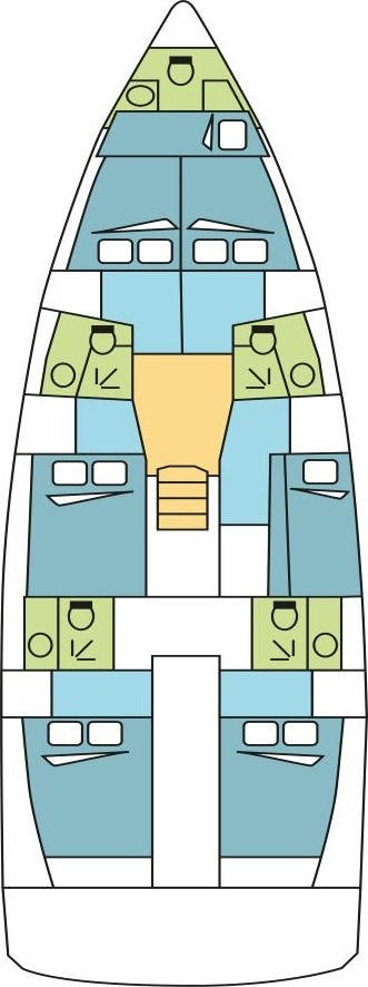 Ein Jeanneau Sun Loft 47 mieten in Bas du Fort